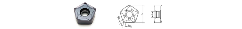 PNMU Milling Inserts - Milling Insert - 2