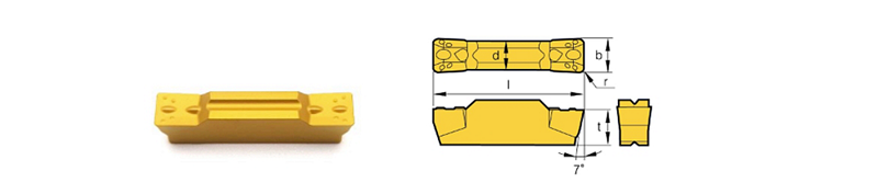 MGMN Grooving Carbide Inserts - Grooving Insert - 2