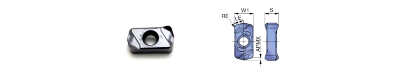 LNMU Milling Inserts - Milling Indexable Inserts - 2