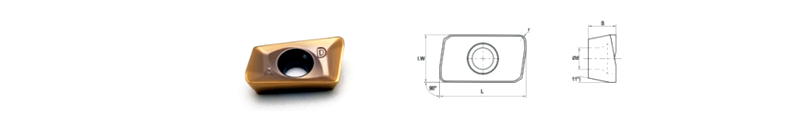 ADMT Milling Inserts - Milling Insert - 2