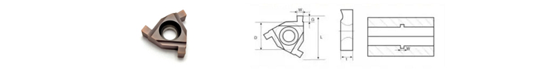 16ER 2.15 Grooving Inserts - Grooving Insert - 2