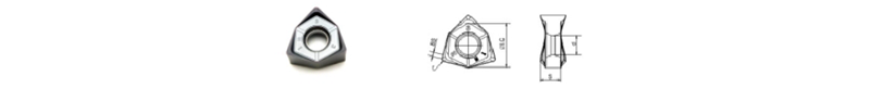 WNMU Milling Inserts - Milling Insert - 2