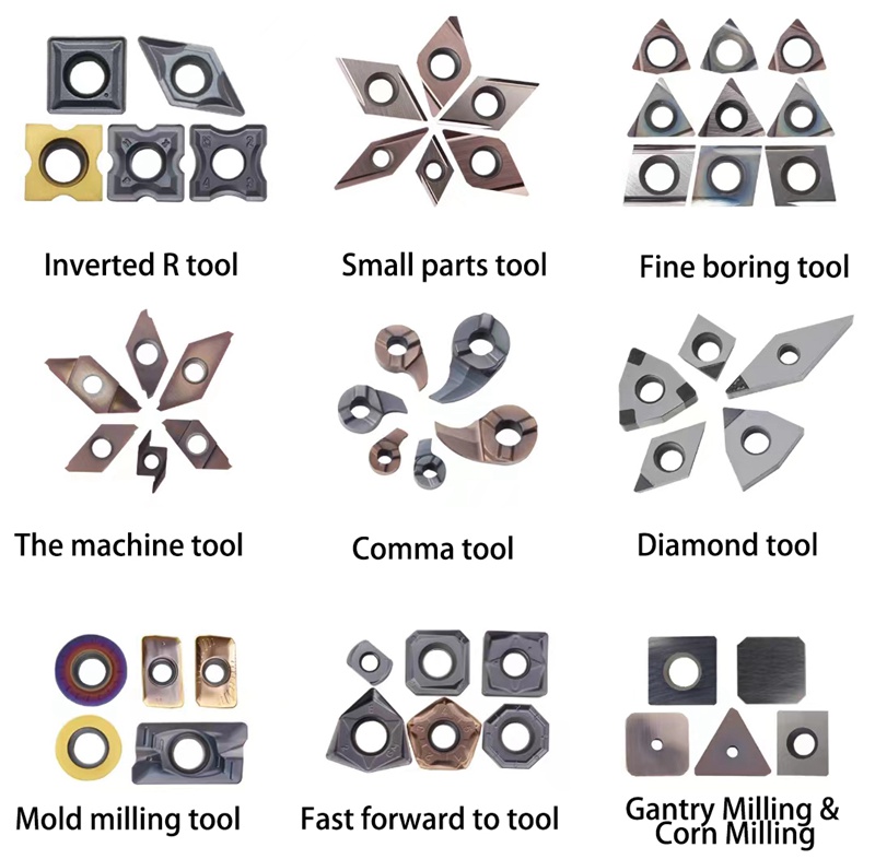 TNMG160408R/L TNMG 160404 TNMG332 331 CNC Tungsten Cutting Tool for Metal - Common Turning Inserts - 4