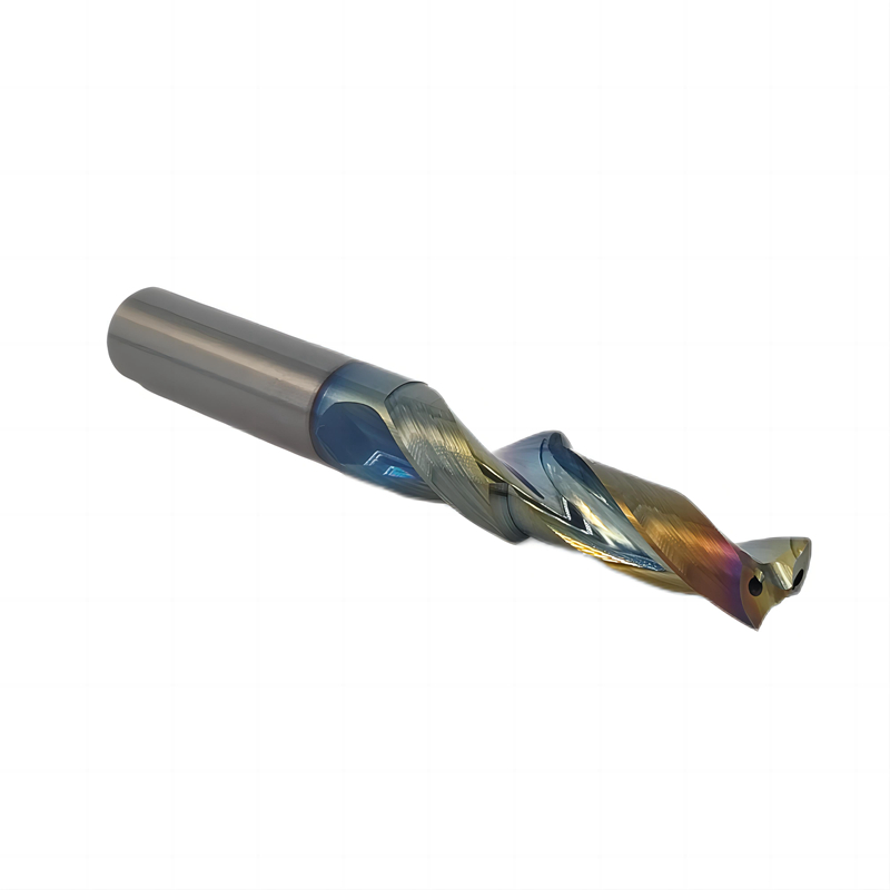 DLC Coated Solid Carbide Step Drill Internal Cooling - Carbide Drill - 2