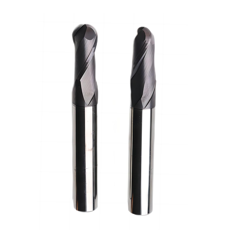 CNC Router Bits 2 Flutes Ball Nose End Mills Tungsten Carbide Cutters