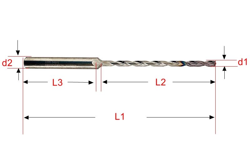 Customized Deep Hole Drills Cobalt Drill Bits Carbide - Carbide Drill - 1